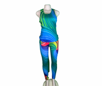 Multi color workout 2 piece Yoga