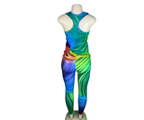 Multi color workout 2 piece Yoga