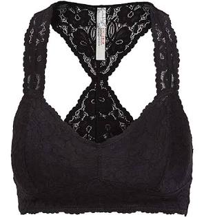 Galloon Lace Racerback Bralette