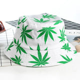 Reversible Marijuana weed Bucket Hat